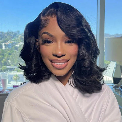 Glueless wig body wave 7x5 pre Cut HD Lace