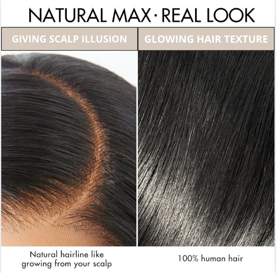 Easy Wear & Go Glueless Wigs Pre Cut HD Lace Closure density 250% Human Hair