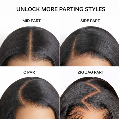 Glueless wig body wave 7x5 pre Cut HD Lace