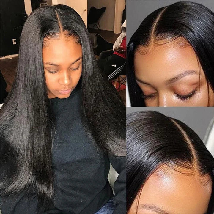 Easy Wear & Go Glueless Wigs Pre Cut HD Lace Closure density 250% Human Hair