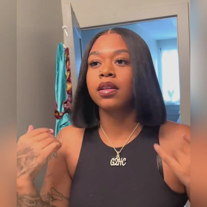 5x5 HD Lace Wear & Go straight Bob  — Pre-Plucked & Pre-Cut, 250% Density, Beginner Friendly