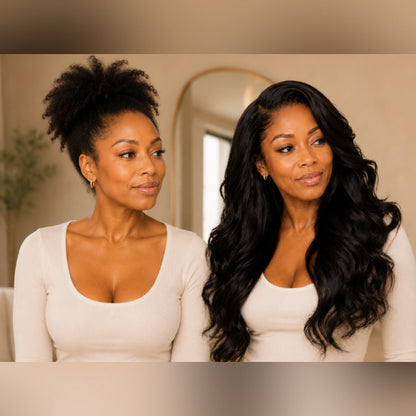 Black Body wave Glueless wig HD Lace 250% Density