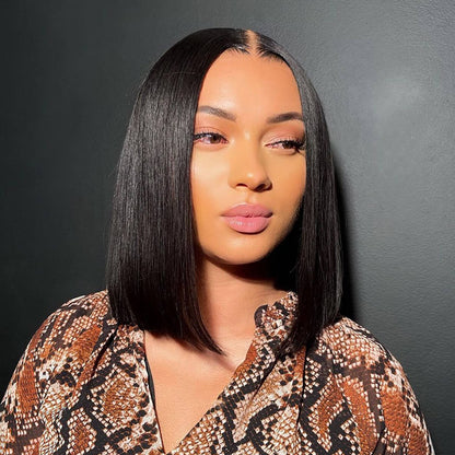 5x5 HD Lace Wear & Go straight Bob  — Pre-Plucked & Pre-Cut, 250% Density, Beginner Friendly